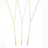 Stainless Steel Chain Necklace Pendant Choker for Women