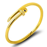 Stainless Steel Crystal Bracelets - Stylish Bangle for Women