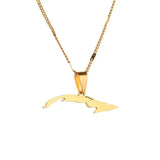 Stainless Steel Cuba Map Necklace for Women