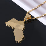 Stainless Steel Kurdistan Map Pendant Necklace Kurdish Flag Map Jewelry