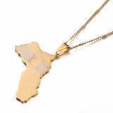 Stainless Steel Kurdistan Map Pendant Necklaces Kurdish Flag Map Chain Jewelry