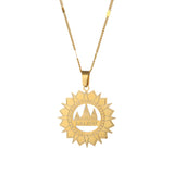 Yezidi Faith Pilgrimage Stainless Steel Necklace