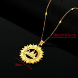 Yezidi Faith Pilgrimage Stainless Steel Necklace