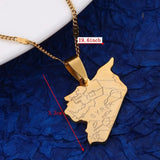 Syria Map Flag Pendant Necklaces Syrians Map Charm Jewelry