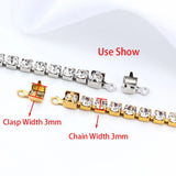 Stainless Steel Diamond Chain Drilling Claw Chains for Jewelry Making