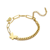 Butterfly LOVE Letter Chain Bracelet Bohemian Jewelry for Women