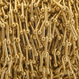 Stainless Steel Plated U Shaped Link Chain for DIY Choker Earrings