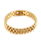 Stainless Steel Plated Link Chain Bracelet for Women