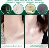 Stainless Steel Silver Hollow Frame Bezel Charms Pendants Connectors