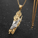 St. Jude Thaddeus Religious Charm Pendant Necklace