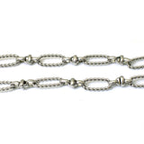 Stainless Steel Twist Necklace Half Finished Chain Classic Style Women's Jewelry
