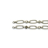 Stainless Steel Twist Necklace Half Finished Chain Classic Style Women's Jewelry