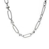 Stainless Steel Twist Necklace Half Finished Chain Classic Style Women's Jewelry