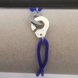 Stainless Steel Handcuff Bracelet Menottes Bijoux Corde