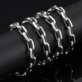 Stainless Steel Chain Jewelry Making Cuban Link Necklace Men Woman