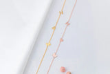 Personalized Stainless Steel Heart Name Bracelet for Women Girls