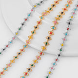 Stainless Steel Eye Shape Necklace Bracelet Set