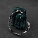 Snake Head Bracelet Men's Cuff Punk Jewelry