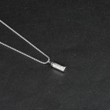 Stainless Steel Cola Pendant Necklace Vintage Hip Hop Can Drink Necklaces