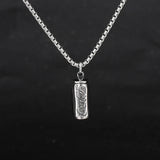 Stainless Steel Cola Pendant Necklace Vintage Hip Hop Can Drink Necklaces