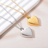 Heart Angel Wing Urn Necklace Cremation Jewelry Keepsake Pendant