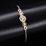 Heart Charm Bracelet Beaded Chain for Women Jewelry Gift