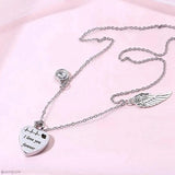 Heart Cremation Urn Necklace For Ashes Stainless Steel