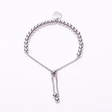Adjustable Stainless Steel Heart Bracelet for Women