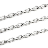 Stainless Steel Hip Hop Horse Foot Shape Chains 1M