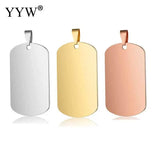 Stainless Steel Hip Pop Pendants For DIY Necklaces Jewelry Making Pendant