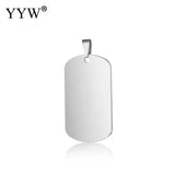 Stainless Steel Hip Pop Pendants For DIY Necklaces Jewelry Making Pendant