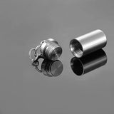 Stainless Steel Ashes Urn Pendant Cremation Necklace 3 Colors