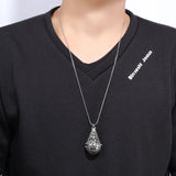 Stainless Steel Hollow Cage Ball Box Pendant for DIY Perfume Jewelry