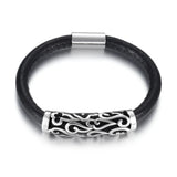 7mm Stainless Steel Hollow Tube Beads Big Hole Charm DIY Bracelet Clasp