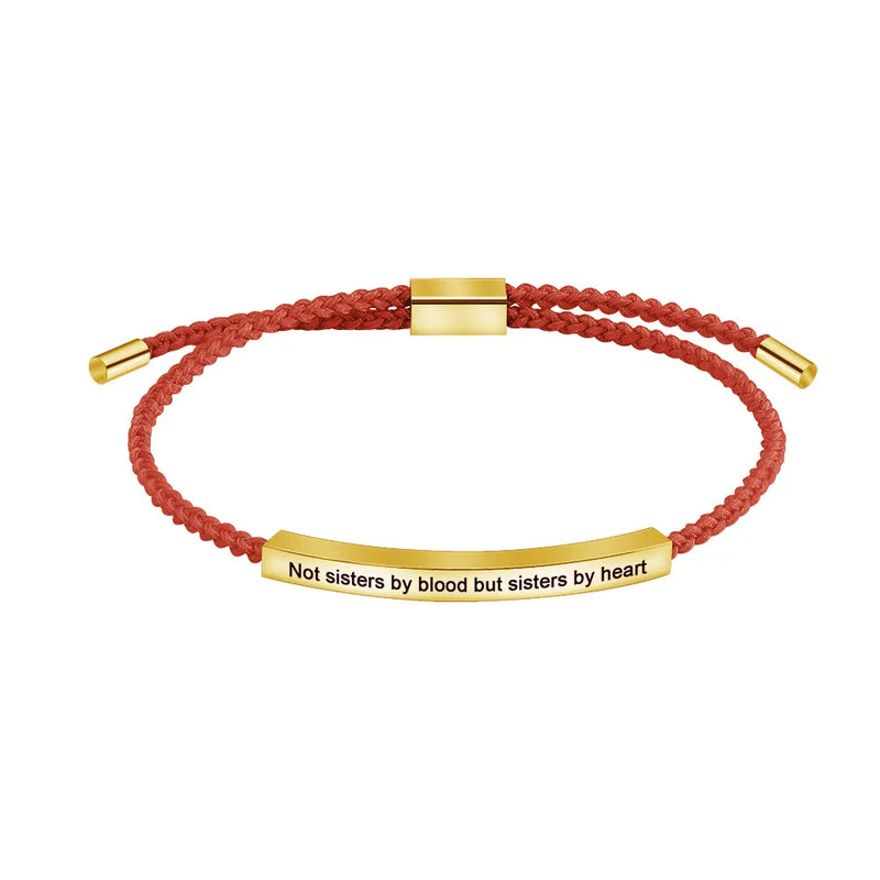 Stainless Steel Braided Rope Bracelet Friendship