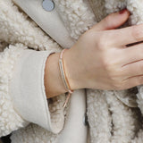 Stainless Steel Braided Rope Bracelet Friendship