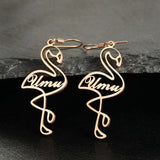 Gold-Plated Long Dangle Earrings for Women