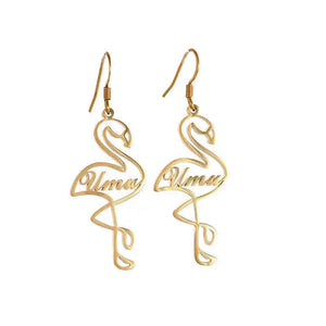 Gold-Plated Long Dangle Earrings for Women