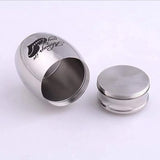 Stainless Steel Pet Cremation Urn Casket Funeral Ashes Memorial Container