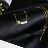 Stainless Steel Ikram Name Necklace Waterproof Pendant Christmas Gift