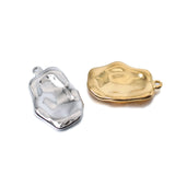 Stainless Steel Geometry Charms Jewelry DIY Accessories