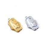 Stainless Steel Geometry Charms Jewelry DIY Accessories