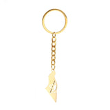 Stainless Steel Star of David Keychain Necklace