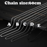 Stainless Steel Jesus Cross Hands of Prayer Necklace Pendant