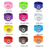 Stainless Steel Bangle Silicone Bracelet