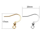 Stainless Steel Jewelry Making Kit - Open Jump Rings Earring Hooks Clasps