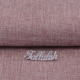 Personalized Stainless Steel Name Brooch for Men Women