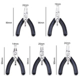 Stainless Steel Jewelry Pliers Set - Needle Nose, Round Nose, Wire Cutter