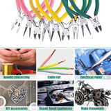Stainless Steel Jewelry Pliers Set - Needle Nose, Round Nose, Wire Cutter