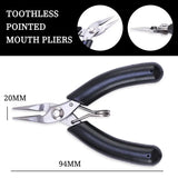 Stainless Steel Jewelry Pliers Set - Needle Nose, Round Nose, Wire Cutter